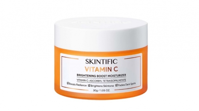 Skintific Vitamin C Brightening Boost Moisturizer (Shopee)