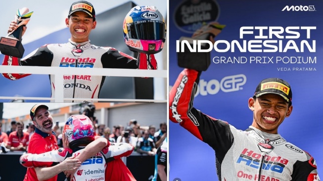 5 Fakta Veda Ega Pratama Guncang Balapan Moto3 Brasil, Pembalap Gunung Kidul yang Gegerkan Dunia