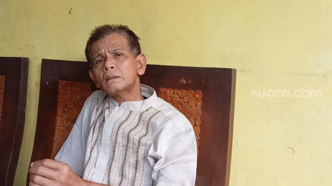 Nurgiyanto, Ketua RT di rumah almarhumah Dwhinta Anggary. [Suara.com/Rena Pangesti]