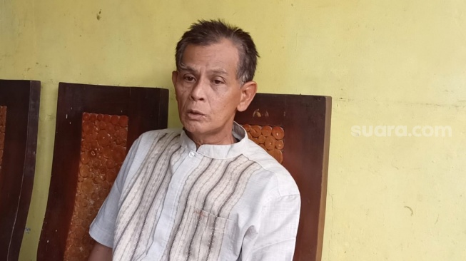 Nurgiyanto, Ketua RT di rumah almarhumah Dwhinta Anggary. [Suara.com/Rena Pangesti]
