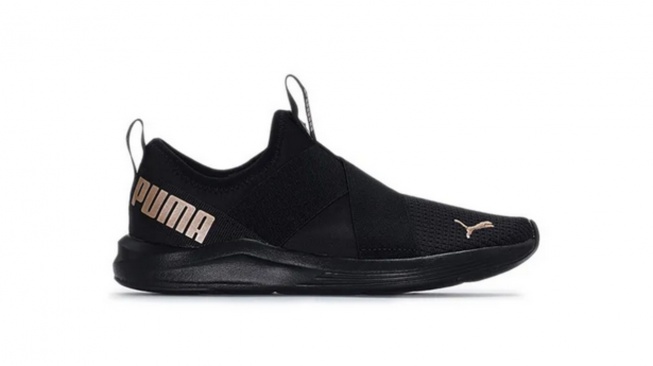 Puma Prowl Slip On Women's Running Shoes - Black