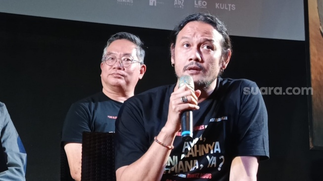 Dwi Sasono di Menteng, Jakarta Pusat pada Selasa, 24 Maret 2026. [Suara.com/Rena Pangesti]