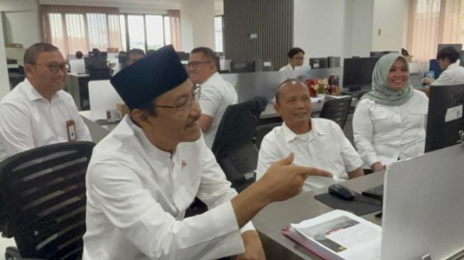 Meski Masih WFA, Gus Ipul Temukan 2.708 ASN Kemensos Alpa