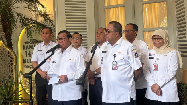 Halalbihalal di Balai Kota, Pramono Anung: ASN Jakarta Masih WFH 2 Hari Lagi