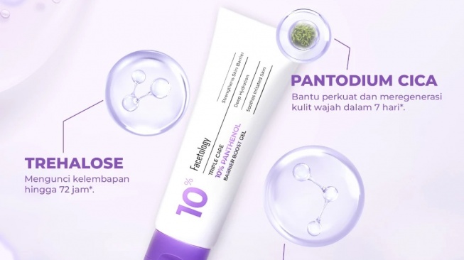 Facetology Triple Care 10% Panthenol Barrier Boost Gel