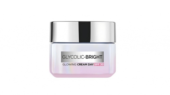 L'Oreal Paris Glycolic Bright Glowing Day Cream (Shopee)