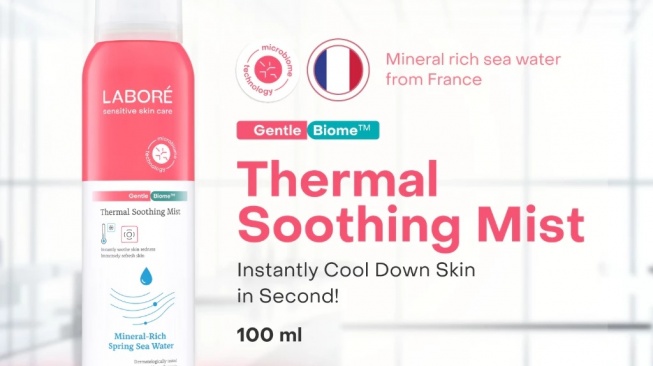 LABORÉ Sensitive Skin Care GentleBiome Thermal Soothing Mist (Shopee/Labore Official Store)