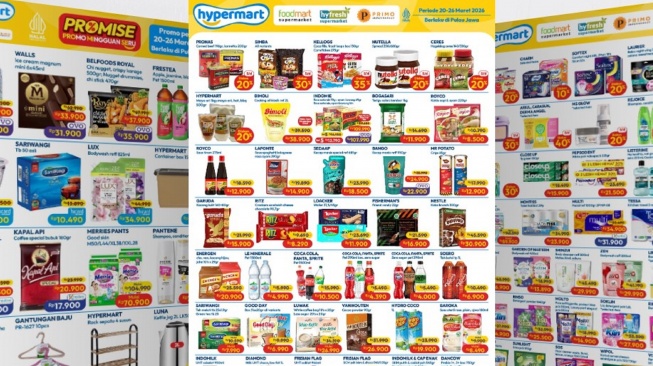 Promo Hypermart Weekday Terbaru Setelah Lebaran, Diskon sampai 50 Persen