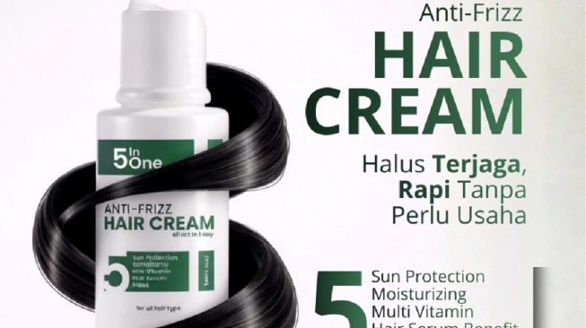 Kayunara Hair Cream Anti Frizz (Shopee/Kayunara Official Store)