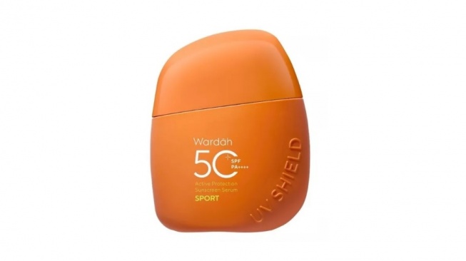 Wardah Sunscreen UV Shield Active Protection Sunscreen Serum SPF 50+ PA++++ (Shopee)