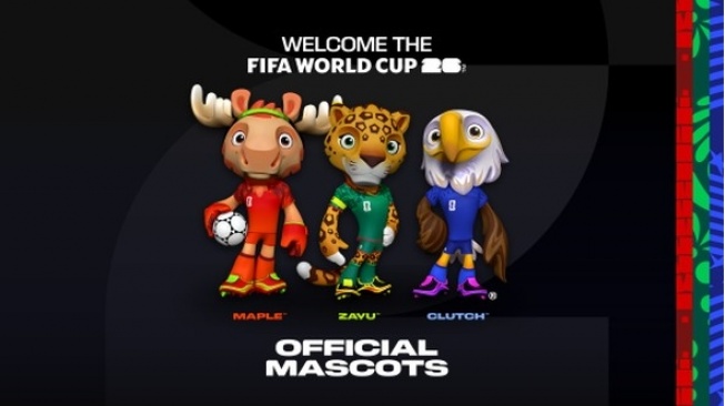 Resmi Diperkenalkan! Inilah Sosok Maple, Zavu, dan Clutch yang Akan Meriahkan Piala Dunia 2026
