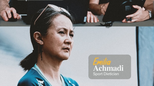 John Herdman boyong eks staf Persija Jakarta Emilia Achmadi sebagai ahli gizi Timnas Indonesia jelang FIFA Series 2026. Lulusan AS ini terapkan analisis DNA! [Dok. IG Timnas Indonesia]