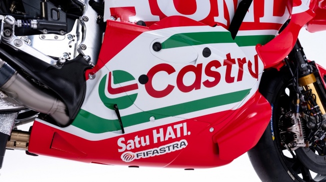 FIFASTRA resmi melanjutkan kemitraan strategis sebagai sponsor tim pabrikan HRC di MotoGP 2026. (Foto: FIFASTRA)
