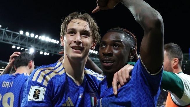 Libas Irlandia Utara, Italia Jaga Asa Lolos ke Piala Dunia 2026