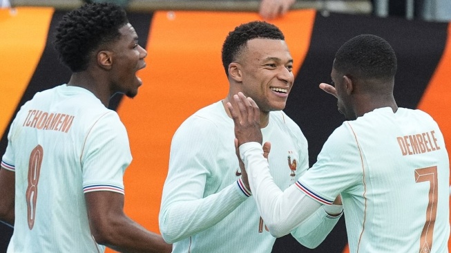 Prancis Kalahkan Brasil dalam Laga Persahabatan, Kylian Mbappe Cetak Gol