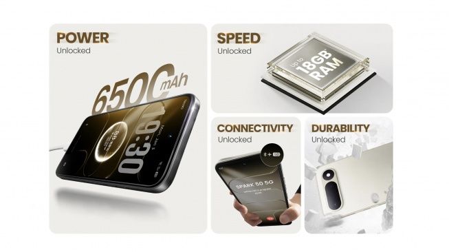 Tecno Spark 50 5G. [Tecno India]