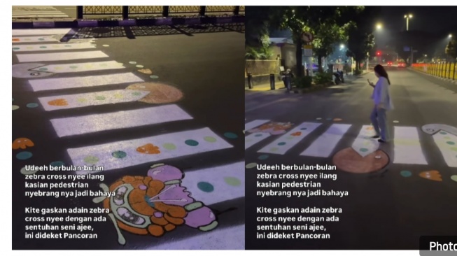 Viral Zebra Cross Hilang Disulap Jadi Pac-Man di Tebet, Dinas Bina Marga DKI Buka Suara