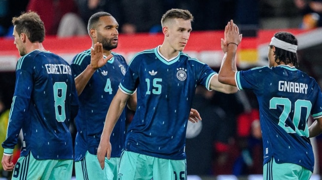 Uji Coba Sengit, Jerman Raih Kemenangan Dramatis 4-3 atas Swiss