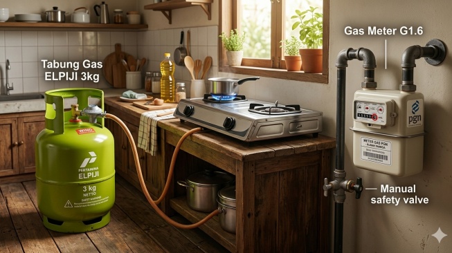 Perbedaan Gas Elpiji dan Gas PGN, Mana yang Lebih Irit dan Cocok untuk Rumah Tangga?