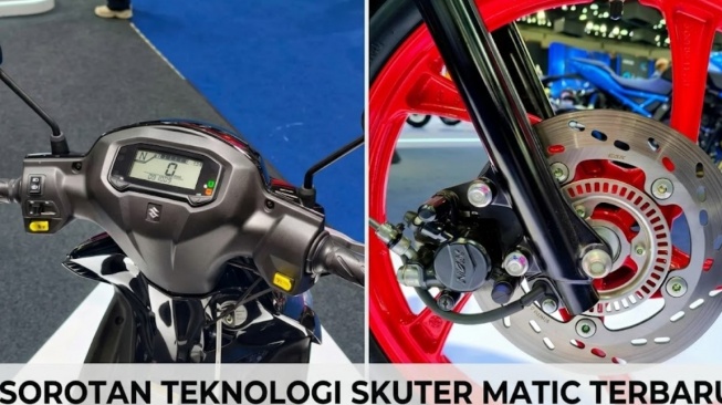 Fitur premium di motor Suzuki Smash terbaru (Suzuki Thailand)