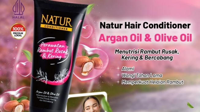 Natur Conditioner Argan Oil (Shopee/Natur Official Store)