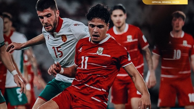 Cetak Gol dari Penalti, Timnas Indonesia Tertinggal 0-1 dari Bulgaria di Babak Pertama