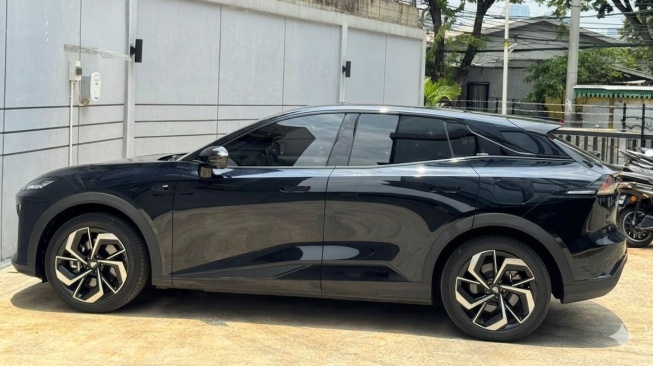 Changan Deepal S07 mobil listrik premium yang mengisi segmen compact SUV. (Fotoa; SUARA.com)