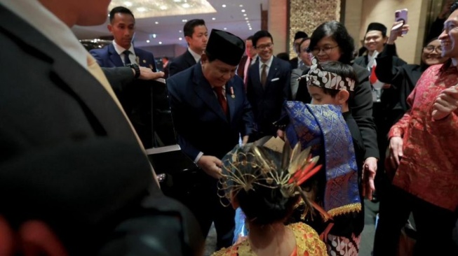 Momen Hangat Prabowo Bertemu Diaspora Indonesia di Jepang: Bisa Selfie Bareng