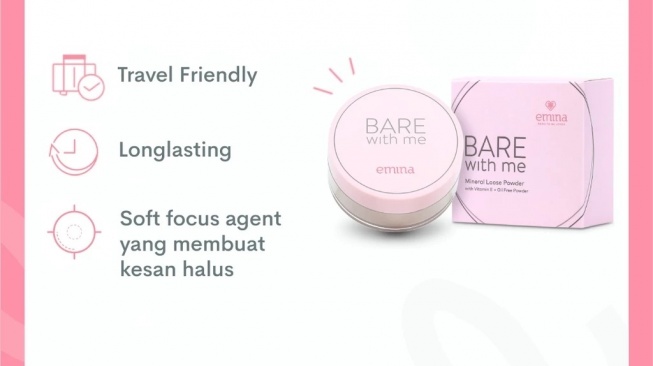 Emina Bare With Me Mineral Loose Powder (Shopee/Emina Official Shop)