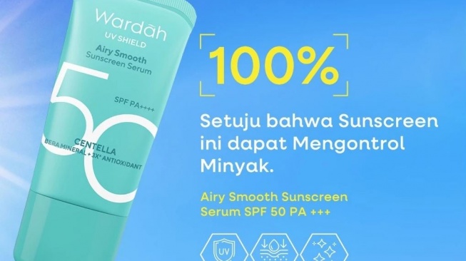 Sunscreen SPF 50. (Shopee)