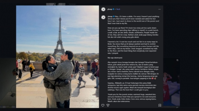 Izin Move On, Sayang: Curhatan Reza Arap yang Bikin Netizen Ikut Menangis