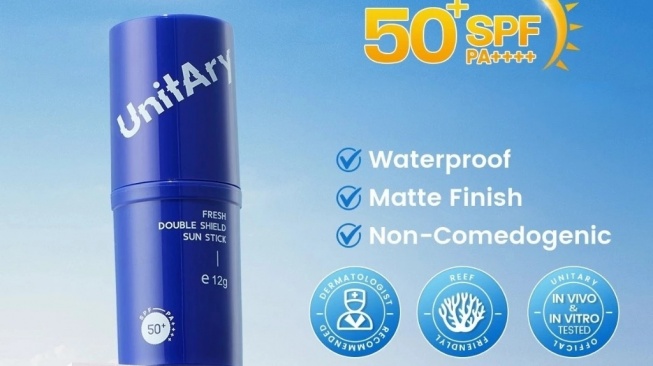 UNITARY Global Waterproof Sunscreen Stick (Shopee/UNITARY Official Store)
