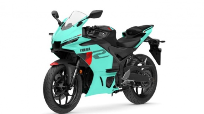 Yamaha R25 warna ala Fazzio (Gemini AI)