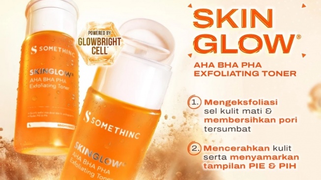 Somethinc Skinglow AHA BHA PHA Exfoliating Toner (Shopee)