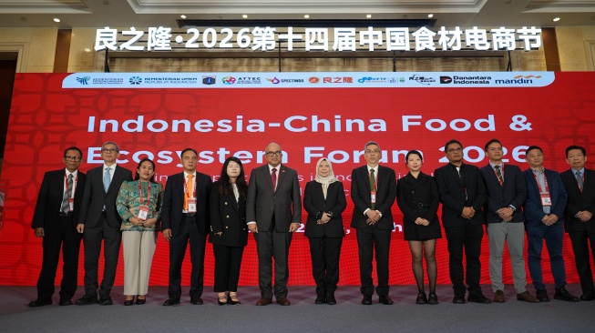 Indonesia&ndash;China Food & Ecosystem Forum 2026 di Wuhan. [Kementerian UMKM]