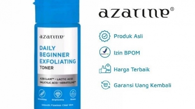 Azarine Daily Beginner Exfoliating Toner (Shopee)