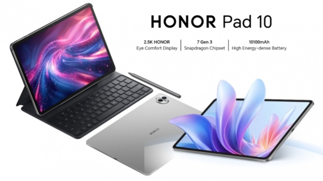 HONOR Pad 10: Tablet Mid-Range dengan 6 Speaker Stereo dan Performa Gahar