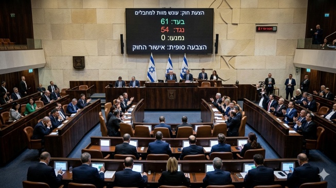 DPR Israel Sahkan RUU Bisa Hukum Mati Langsung Warga Palestina