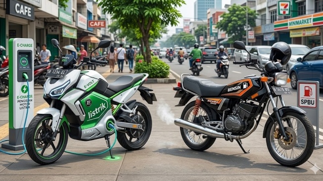 Adu Irit Biaya Operasional Motor Listrik vs Motor Bensin, Mana yang Lebih Hemat?