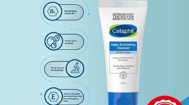 Cetaphil Daily Exfoliating Cleanser (Shopee/Watsons Indonesia Official)