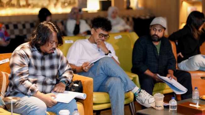 Film Seporsi Mie Ayam Sebelum Mati menggelar acara syukuran dan akan memulai syuting pada 7 April 2026. [dokumentasi pribadi]