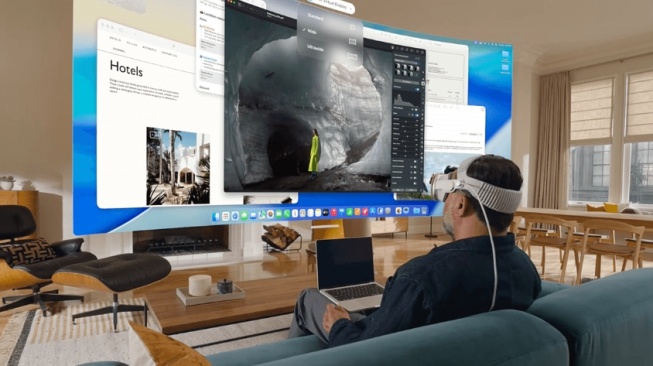 Headset VR Rp60 Jutaan dari Apple, Apa yang Bikin Vision Pro M5 Spesial?