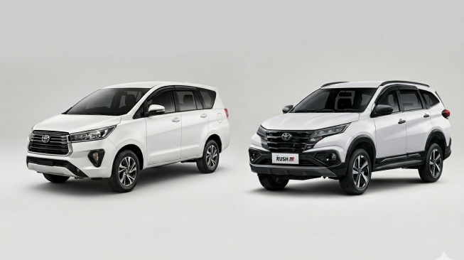 Toyota Innova Vs Rush, Mana yang Lebih Irit? Cek Beda Konsumsi BBM, Performa, Harga, dan Pajaknya