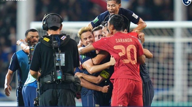 Thailand dan Tajikistan Lolos ke Piala Asia 2027, Tiket Terakhir Masih Diperebutkan