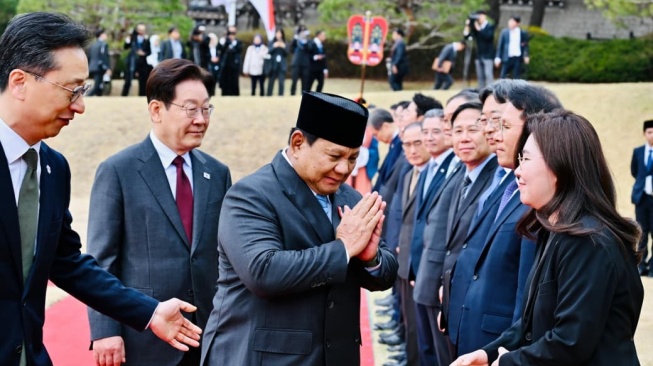 Kunjungan Perdana ke Korea, Prabowo Tekankan Kemitraan Strategis Indonesia-Korsel