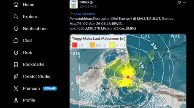 7 Video Kepanikan Warga Setelah Gempa Sulut M 7,6: Ada Tsunami hingga Bangunan Rusak