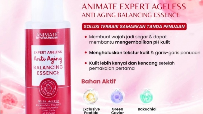 Animate Expert Ageless Anti Aging Balancing Essence (Shopee/Animate Official Shop)