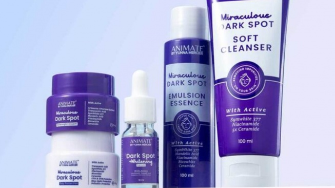 Urutan skincare Animate untuk flek hitam (Animate)