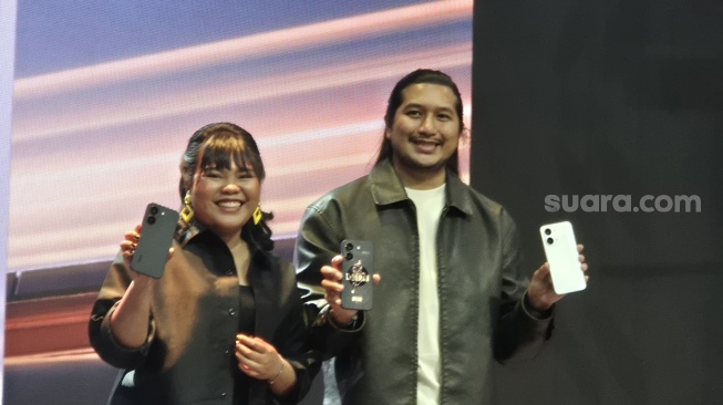 Peluncuran Poco X8 Pro Series di Jakarta, Kamis (2/4/2026). [Suara.com/Dythia]