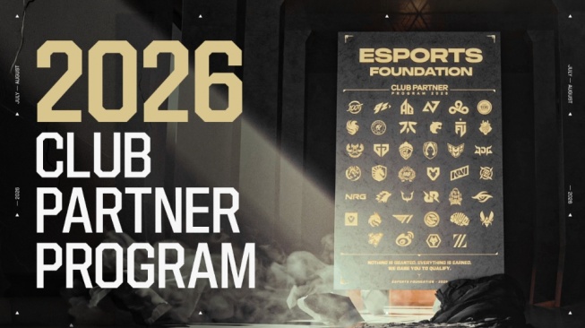 EF 2026 Club Partner Program All Clubs. [Esports Foundation]